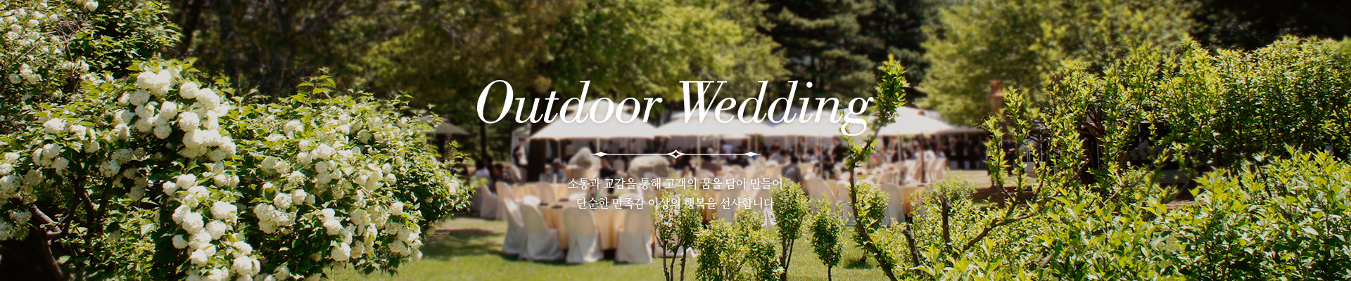 Outdoor Wedding